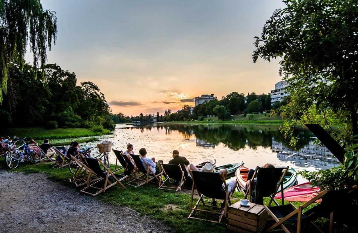 Apartment With Park And National Stadion View Private Free Parking Varsóvia Exterior foto